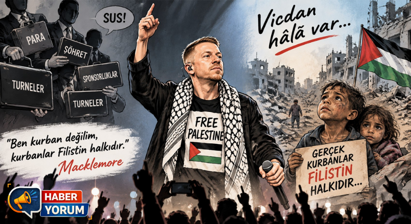 Macklemore: “Ben Kurban Değilim, Kurbanlar Filistin Halkıdır”