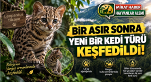 BİR ASIR SONRA YENİ BİR KEDİ TÜRÜ KEŞFEDİLDİ: KÂİNATTAKİ İLAHİ İMZANIN BİR BAŞKA İŞARETİ