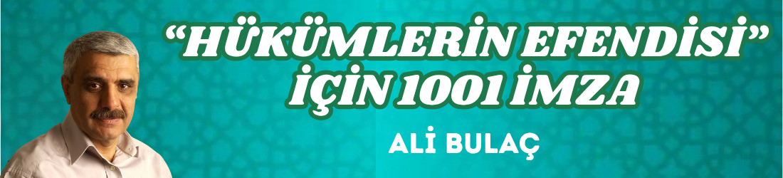“HÜKÜMLERİN EFENDİSİ” İÇİN 1001 İMZA