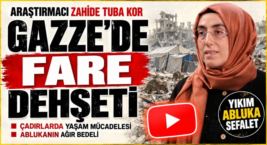 GAZZE’DE FARE DEHŞETİ