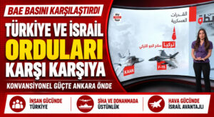 BAE basını, Türkiye ve İsrail Ordularını Karşılaştırdı