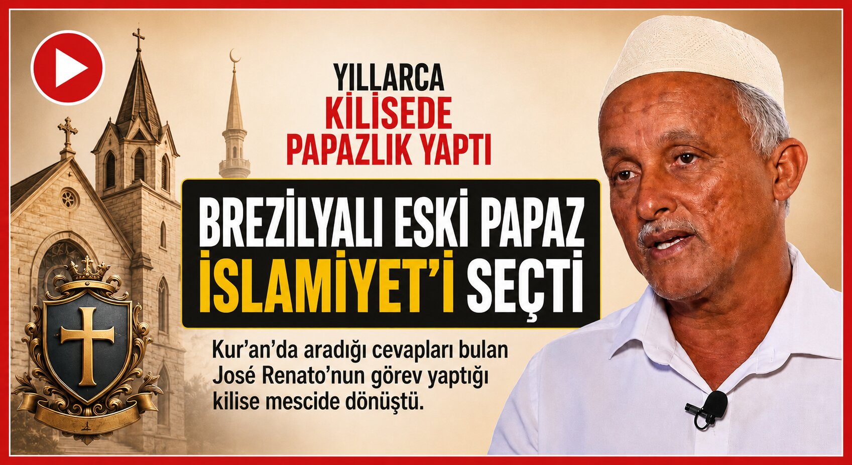 Brezilyalı Eski Papaz İslamiyet’i Seçti