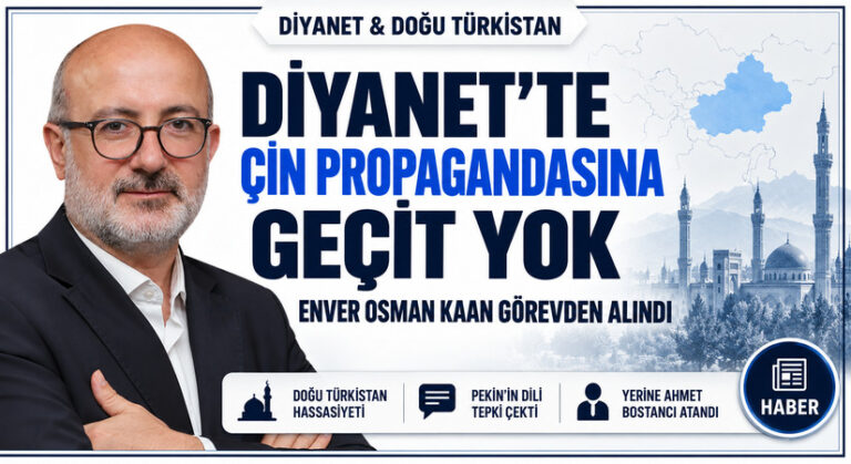 Çin’in Propagandasına Malzeme Veren Kaan Görevden Alındı