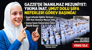 Gazze’de Yıkımın Ortasında 700 Hemşire Mezun Oldu!