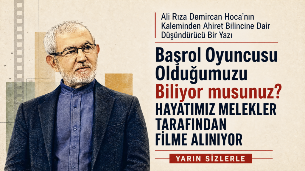 HAYATIMIZ MELEKLER TARAFINDAN FİLME ALINIYOR!