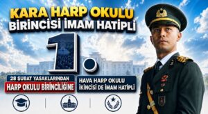 Kara Harp Okulu Birincisi İmam Hatip Mezunu