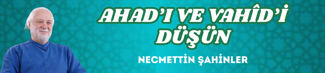 AHAD’I VE VAHÎD’İ DÜŞÜN