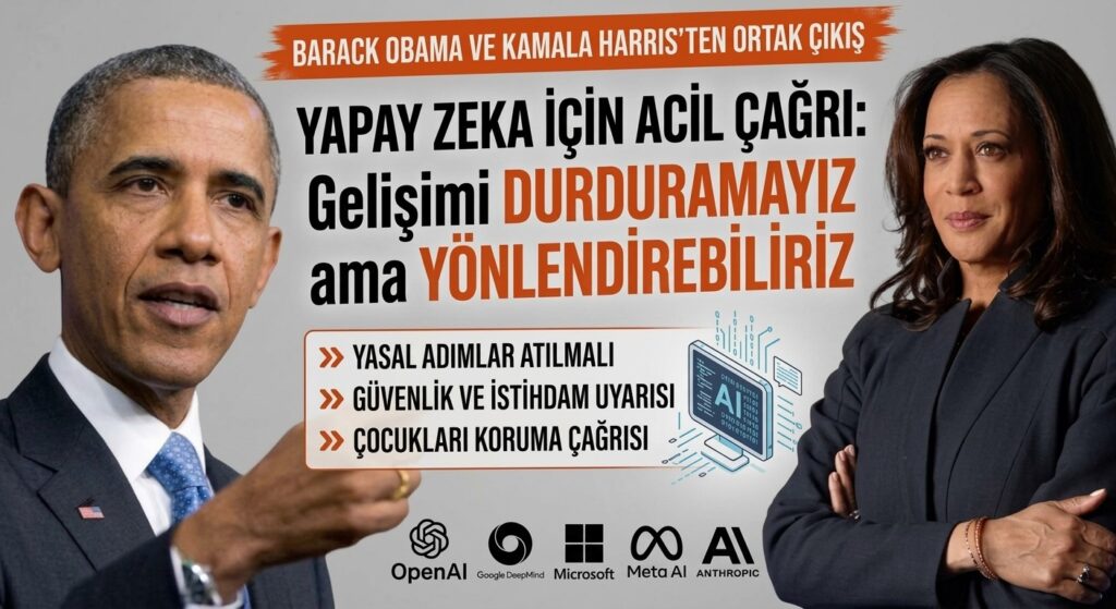 Obama ve Harris’ten Yapay Zeka Çağrısı