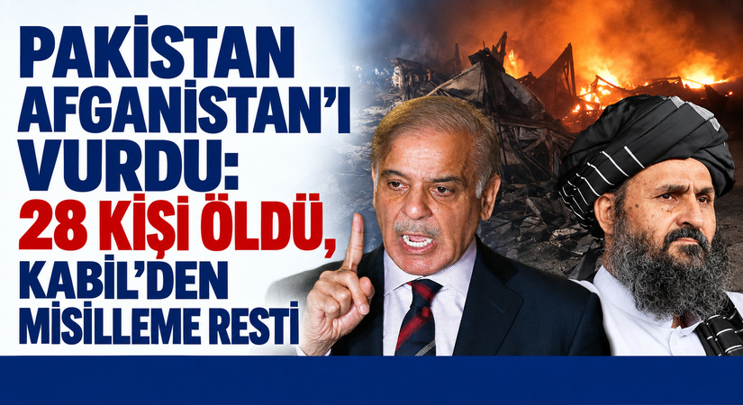 Pakistan Afganistan’ı Vurdu!