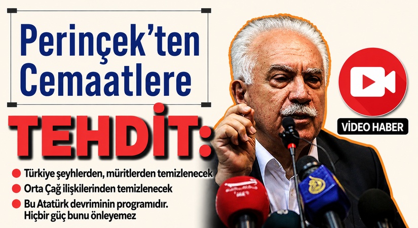 DOĞU PERİNÇEK’TEN CEMAATLERE AĞIR SÖZLER