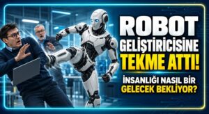 İnsansı Robot Geliştiricisine Saldırdı
