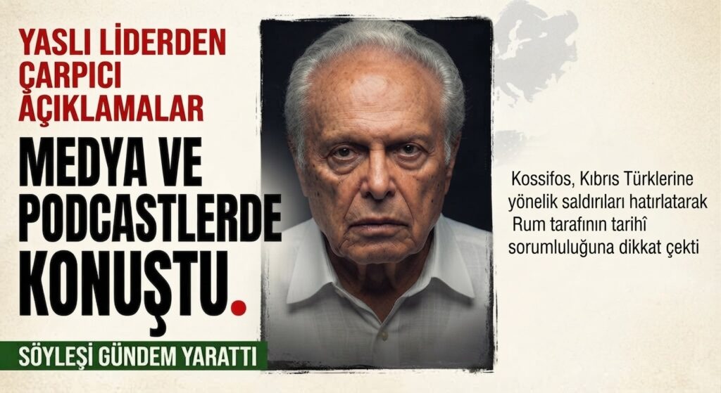 Rum Tarihçi Jerry Kossifos’tan Kıbrıs İtirafı