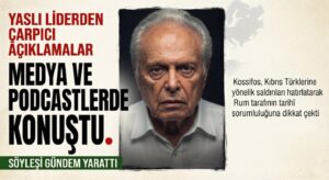 Rum Tarihçi Jerry Kossifos’tan Kıbrıs İtirafı