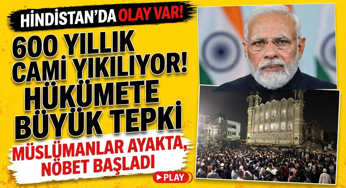 HİNDİSTAN’DA CAMİLER BASKI ALTINDA
