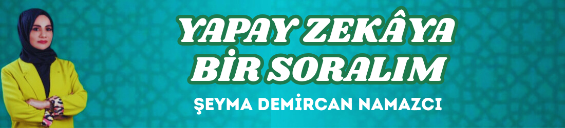 YAPAY ZEKÂYA BİR SORALIM