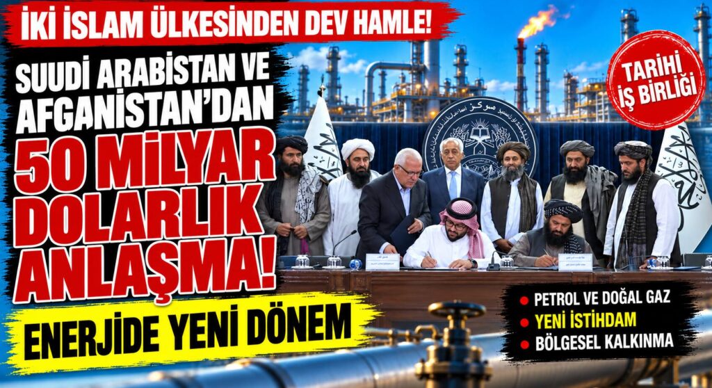 Suudi Arabistan’dan Afganistan’a 50 Milyar Dolarlık Enerji Hamlesi