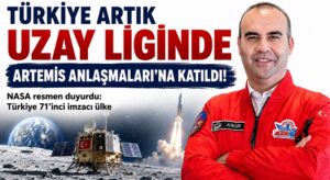 Türkiye, Artemis Anlaşmaları’na Katılan 71’inci Ülke Oldu