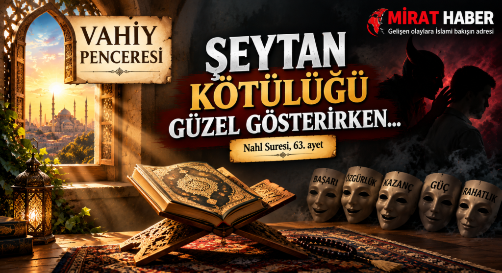 VAHİY PENCERESİ/ŞEYTAN KÖTÜLÜĞÜ GÜZEL GÖSTERİRKEN…