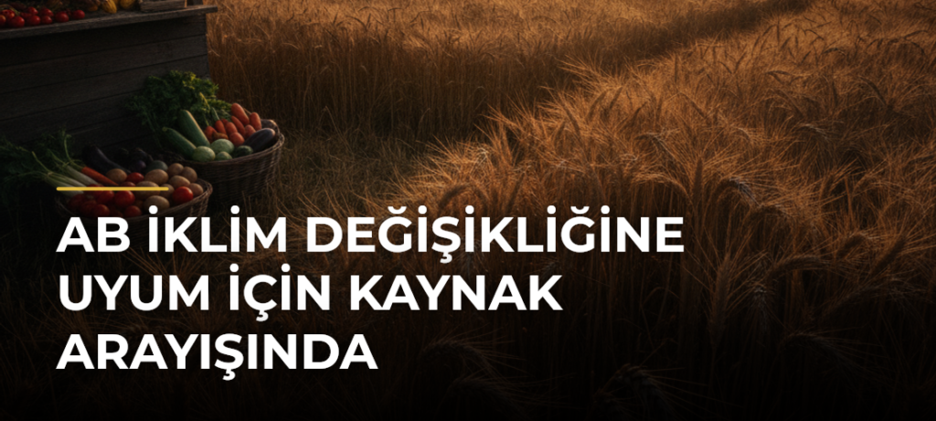 AB iklim değişikliğine uyum için kaynak arayışında