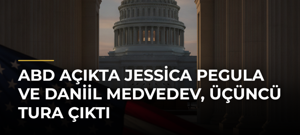 ABD Açıkta Jessica Pegula ve Daniil Medvedev, Üçüncü Tura Çıktı