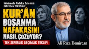 Hükûmete Nafaka Zulmünü Bitirecek Teklifimiz