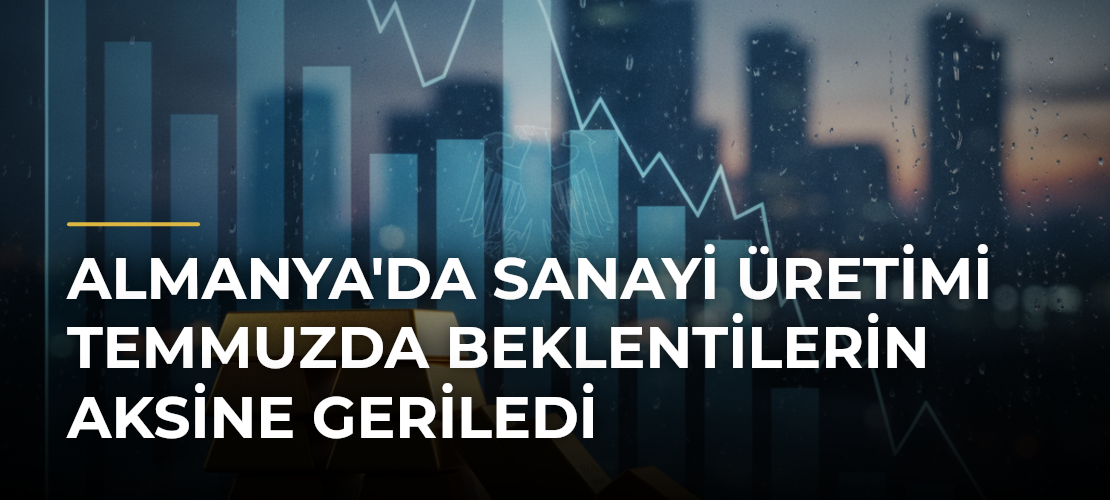 Almanya'da sanayi üretimi temmuzda beklentilerin aksine geriledi - Mirat Haber