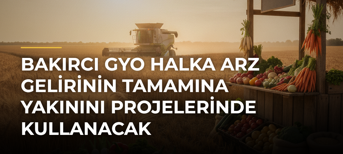 Bakırcı GYO Halka Arz Gelirinin Tamamına Yakınını Projelerinde Kullanacak - Haber Sitesi
