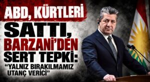 ABD, KÜRTLERİ SATTI