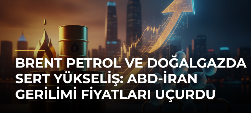Brent petrol ve doğalgazda sert yükseliş: ABD-İran gerilimi fiyatları uçurdu