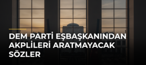 DEM Parti Eşbaşkanından AKPlileri Aratmayacak Sözler