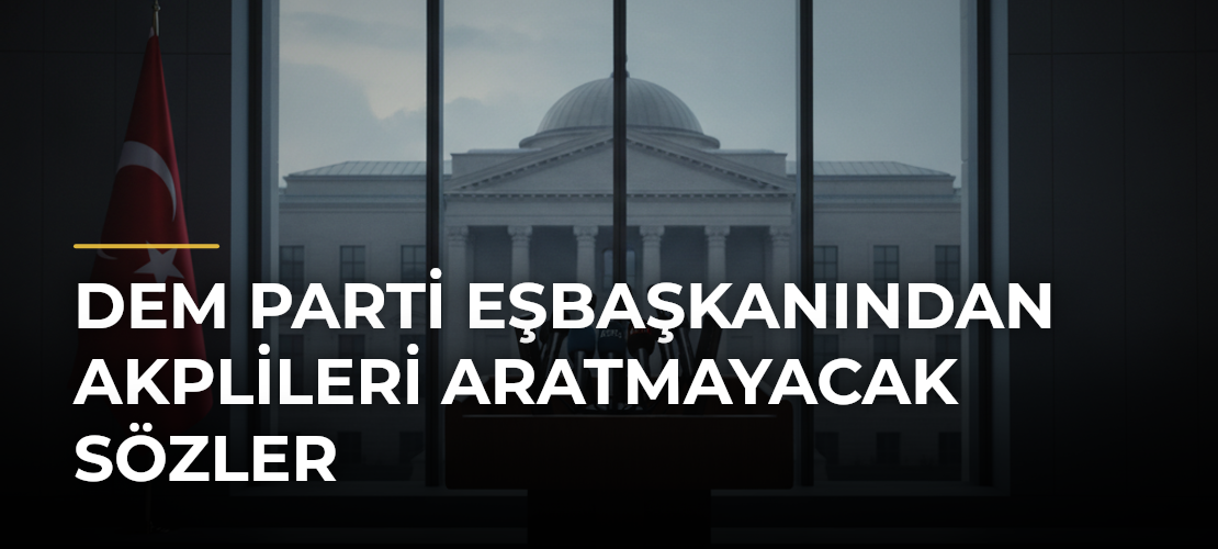 DEM Parti Eşbaşkanından AKPlileri Aratmayacak Sözler - Haber Sitesi