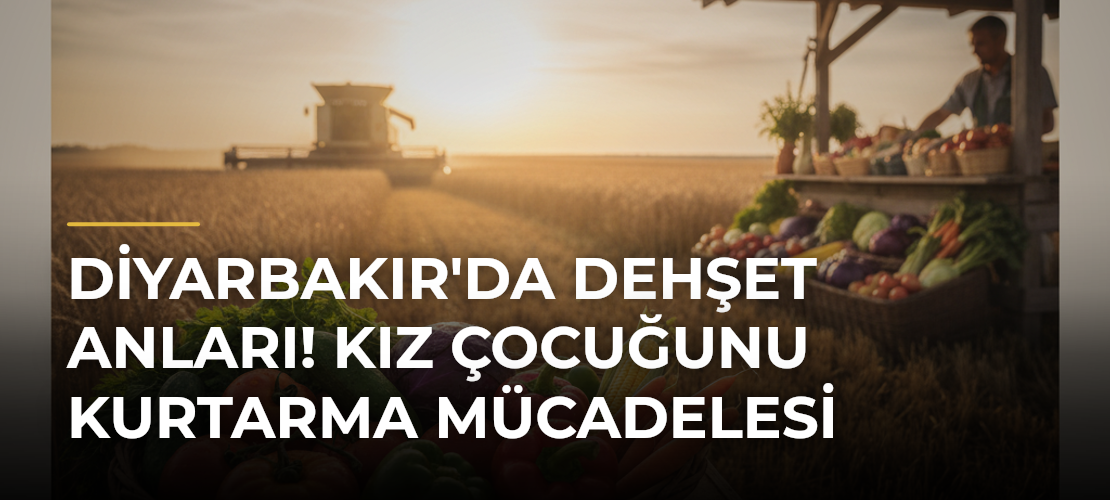 Diyarbakır'da dehşet anları! Kız çocuğunu kurtarma mücadelesi - Mirat Haber