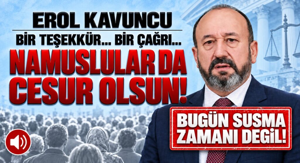 BİR TEŞEKKÜR… BİR ÇAĞRI…