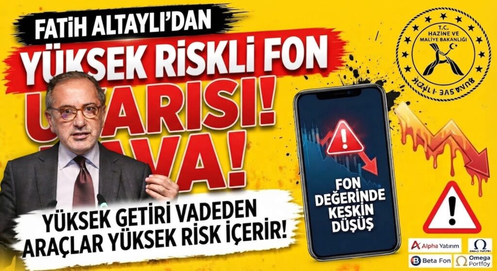 Fatih Altaylı, Fonlardaki Zararı Halk Niye Ödesin!