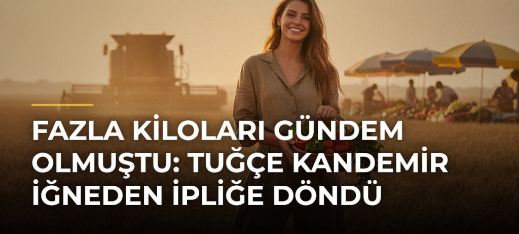 Fazla kiloları gündem olmuştu: Tuğçe Kandemir iğneden ipliğe döndü