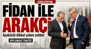 HAKAN FİDAN İLE ARAKÇİ’DEN AYAKÜSTÜ GÖRÜŞME