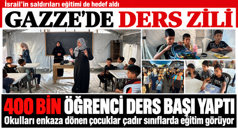 Yıkık Kentin Çocukları Çadır Okullarda Ders Başı Yaptı