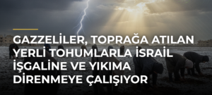 Gazzeliler, toprağa atılan yerli tohumlarla İsrail işgaline ve yıkıma direnmeye çalışıyor