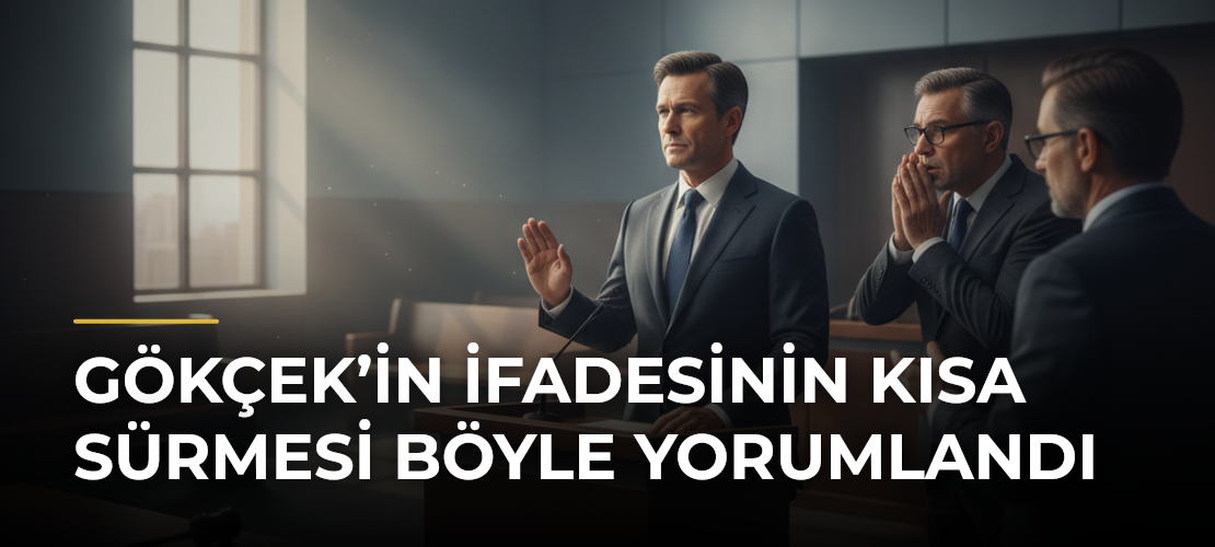 Gökçek’in ifadesinin kısa sürmesi böyle yorumlandı - Mirat Haber