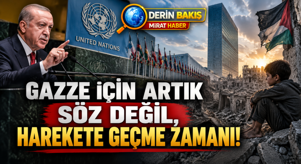 Gazze İçin Artık Söz Değil, Harekete Geçme Zamanı!