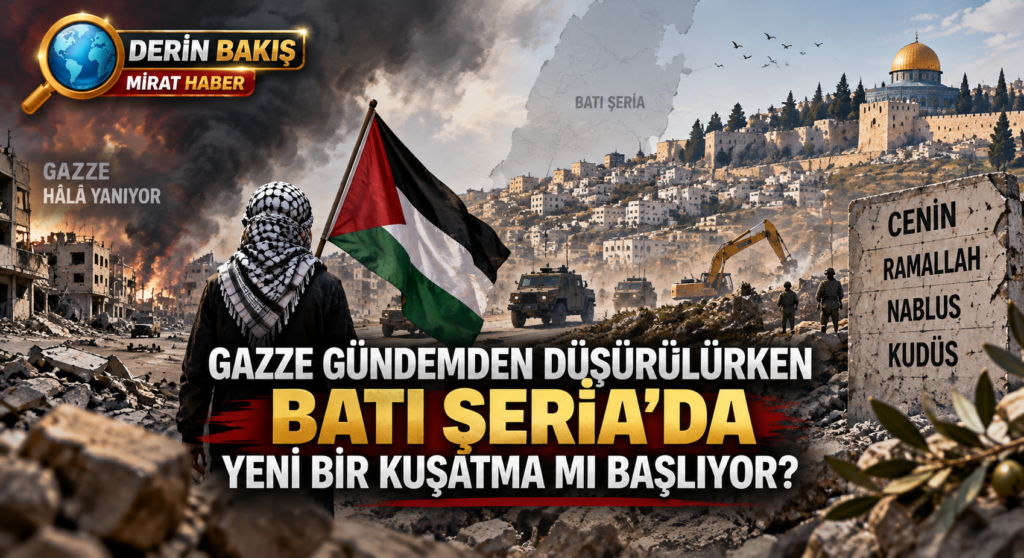 Gazze Gündemden Düşürülürken Batı Şeria’da Yeni Bir Kuşatma mı Başlıyor?