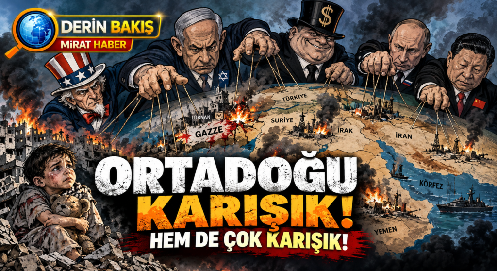ORTADOĞU KARIŞIK… HEM DE ÇOK KARIŞIK!