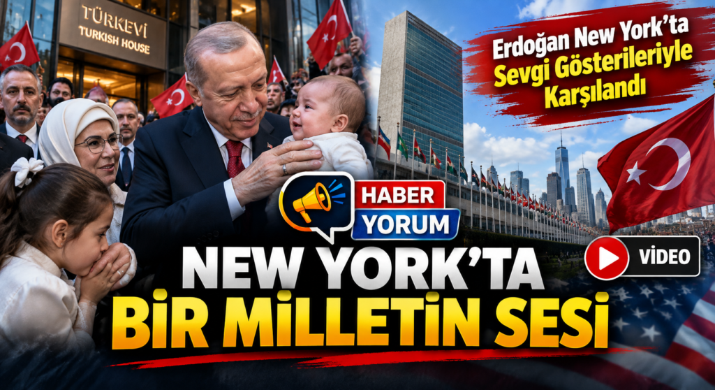 Erdoğan New York’ta Sevgi Gösterileriyle Karşılandı