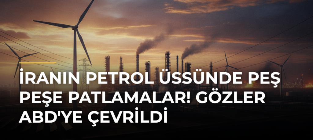İranın petrol üssünde peş peşe patlamalar! Gözler ABD’ye çevrildi