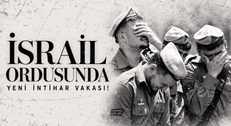 İSRAİL ORDUSUNDA YENİ İNTİHAR VAKASI!