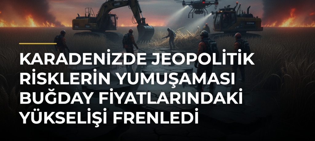 Karadenizde jeopolitik risklerin yumuşaması buğday fiyatlarındaki yükselişi frenledi