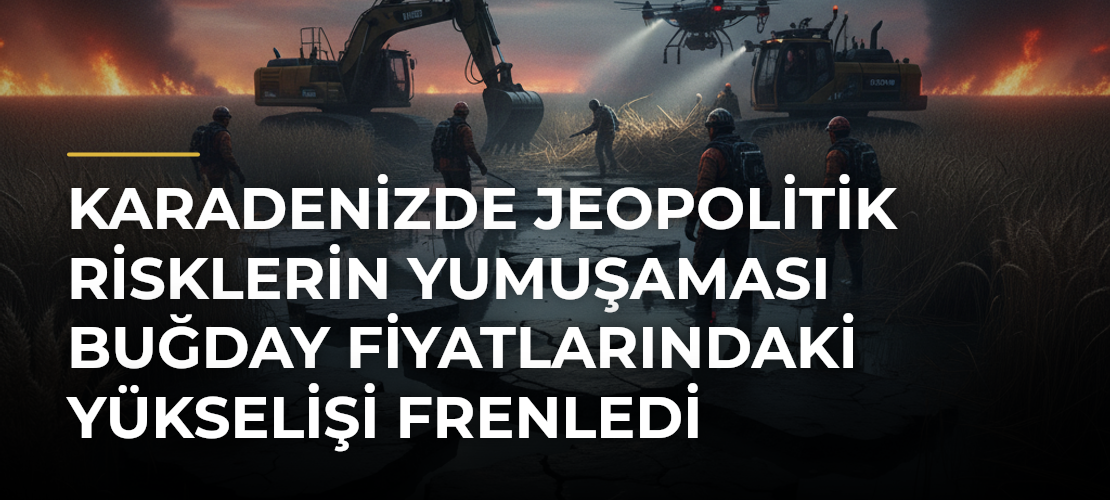 Karadenizde jeopolitik risklerin yumuşaması buğday fiyatlarındaki yükselişi frenledi - Mirat Haber