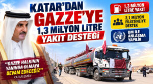 Katar’dan Gazze’ye Büyük Destek!