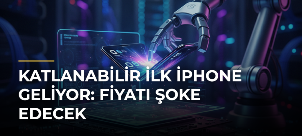 Katlanabilir İlk iPhone Geliyor: Fiyatı Şoke Edecek
