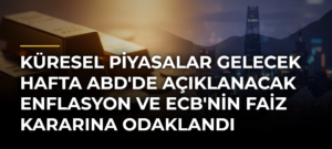 Küresel Piyasalar Gelecek Hafta ABD’de Açıklanacak Enflasyon ve ECB’nin Faiz Kararına Odaklandı